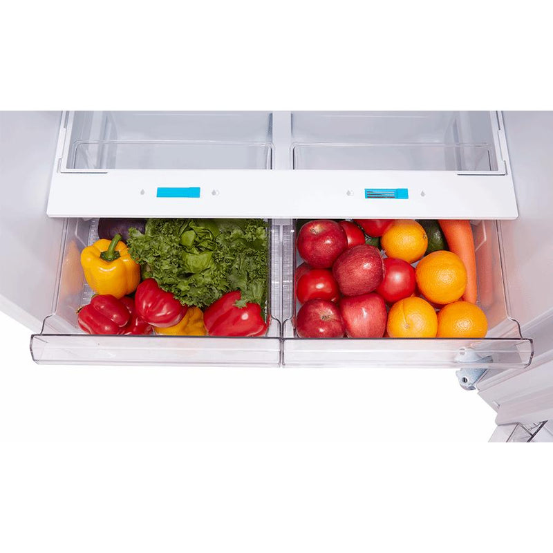 Midea 18 cu. ft. Top Freezer Refrigerator MRT18D3BWW IMAGE 5