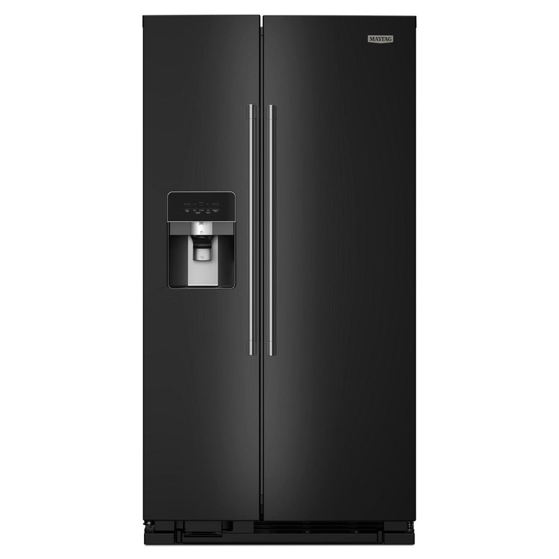 Maytag 36 in. 25 cu. ft.  Side-by-Side Refrigerator MRSF4036PB IMAGE 1