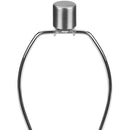 Monarch I 9712 Table Lamp - Grey Resin / Ivory Shade IMAGE 3