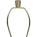 Monarch I 9706 Table Lamp - Cream Resin / Ivory Shade IMAGE 3