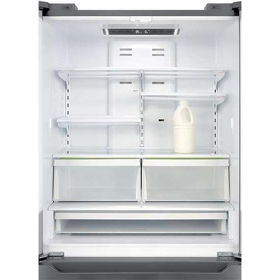 Midea 22.5 Cu. Ft. Counter-Depth 4-Door French Door Refrigerator MRQ23BCAST IMAGE 4