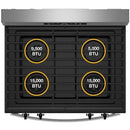  Whirlpool 30-inch Freestanding Gas Range WFGS3530RS IMAGE 12