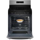  Whirlpool 30-inch Freestanding Gas Range WFGS3530RS IMAGE 3