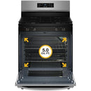  Whirlpool 30-inch Freestanding Gas Range WFGS3530RW IMAGE 11