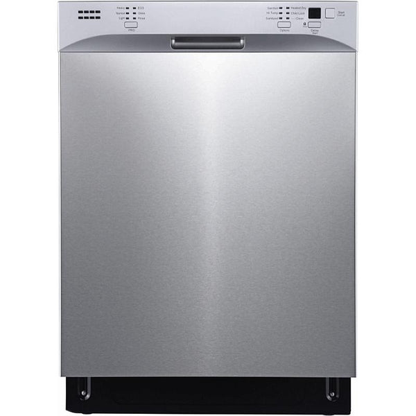 Midea 24-inch Built-In Dishwasher with Sanitize Cycle MDF24P01ST IMAGE 1