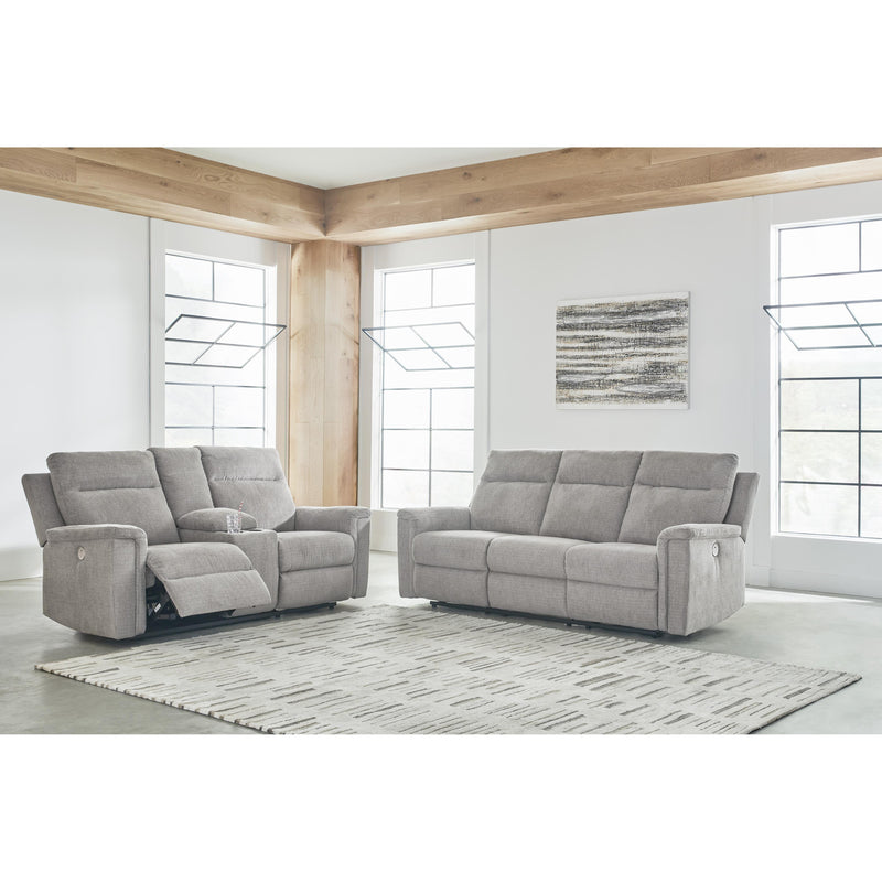 Signature Design by Ashley Barnsana Power Reclining Fabric Sofa 3320187C IMAGE 10