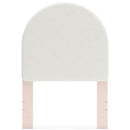  Signature Design by Ashley Wistenpine B1323-53 Twin Upholstered Round Headboard IMAGE 2