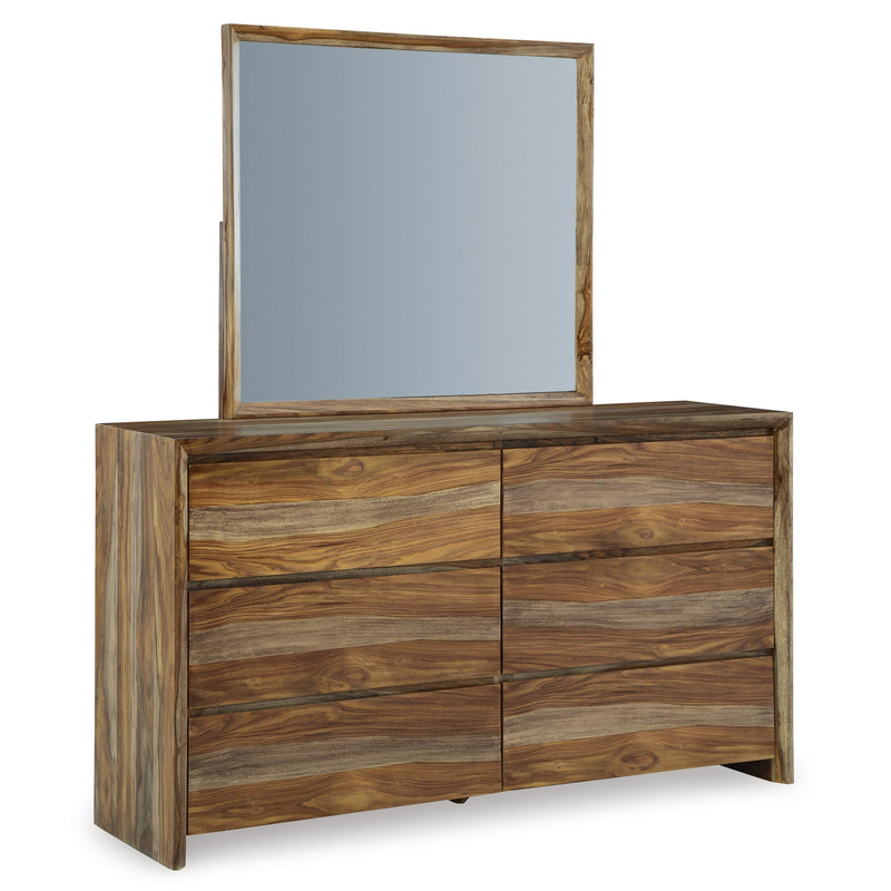 Signature Design by Ashley Dressonni 6-Drawer Dresser with Mirror B790-31/B790-36 IMAGE 1