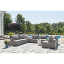  Signature Design by Ashley Bree Zee P160P6 8 pc Outdoor Sectional IMAGE 1