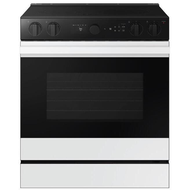 Samsung 6.3 cu. ft. Bespoke Smart Slide-In Electric Range NSE6DB850012/AC IMAGE 1