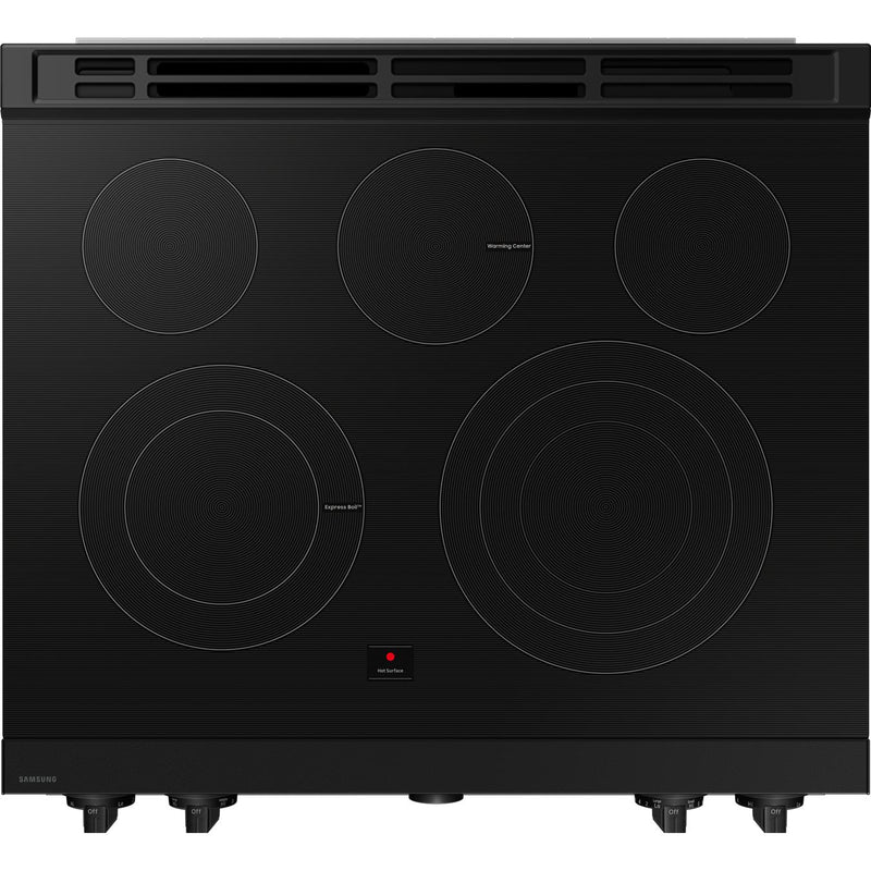  Samsung 6.3 cu. ft. Bespoke Smart Slide-In Electric Range NSE6DG8500MT/AC IMAGE 3