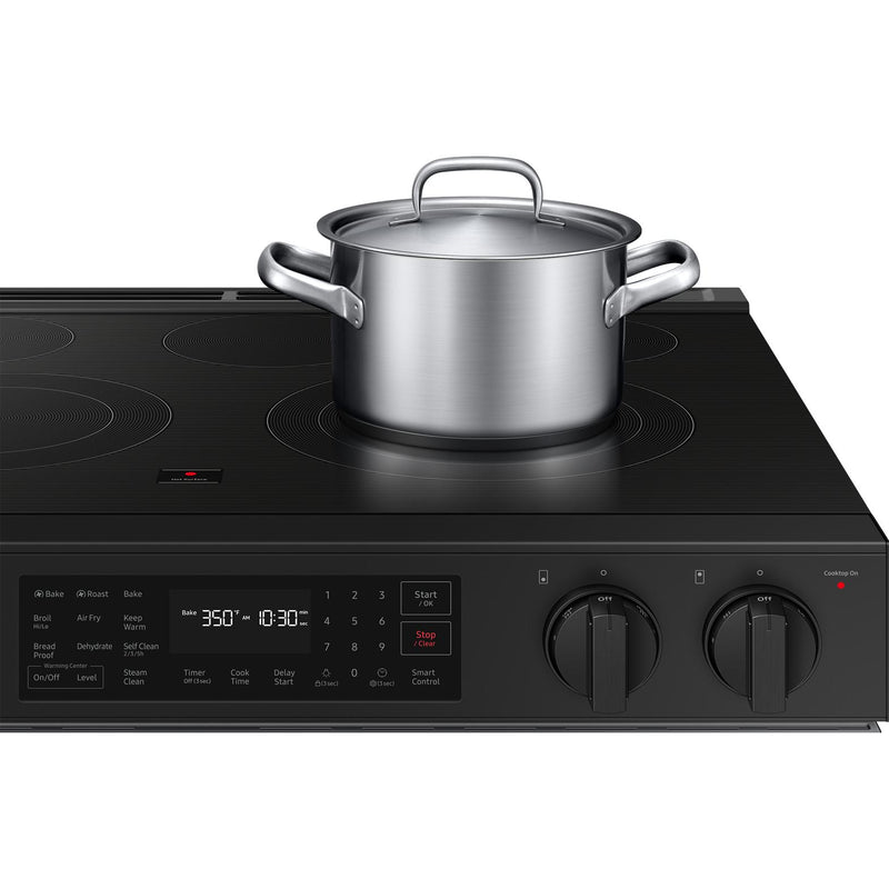  Samsung 6.3 cu. ft. Bespoke Smart Slide-In Electric Range NSE6DG8300SR/AC IMAGE 8