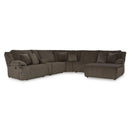  Signature Design by Ashley Top Tier 92705S1 6 pc Reclining Sectional with Chaise IMAGE 1