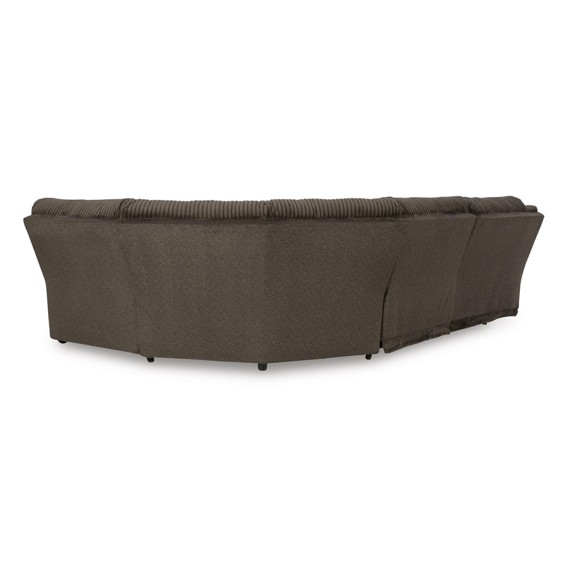  Signature Design by Ashley Top Tier 92705S3 5 pc Reclining Sectional IMAGE 4