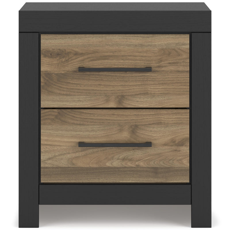 Signature Design by Ashley Vertani 2-Drawer Nightstand B2073-92 IMAGE 3