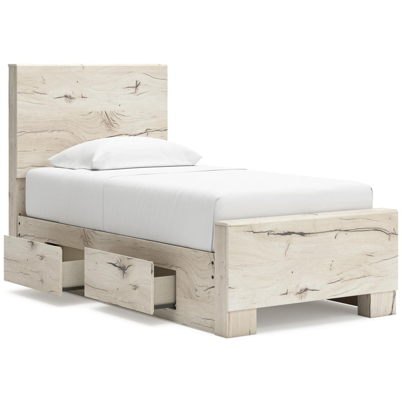 Signature Design by Ashley Lawroy Twin Panel Bed with Storage B2310-53/B2310-52/B2310-50/B2310-50/B100-11 IMAGE 2