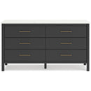 Signature Design by Ashley Cadmori 6-Drawer Dresser B2616-231 IMAGE 3