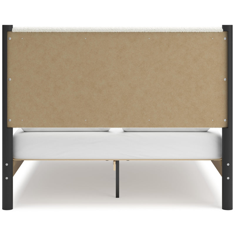 Signature Design by Ashley Cadmori Queen Upholstered Panel Bed B2616-57/B2616-54/B100-13 IMAGE 4