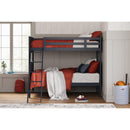  Signature Design by Ashley Nextonfort B396B2 Twin over Twin Bunk Bed IMAGE 2