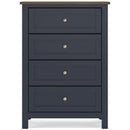  Signature Design by Ashley Landocken B414-45 Four Drawer Chest IMAGE 3
