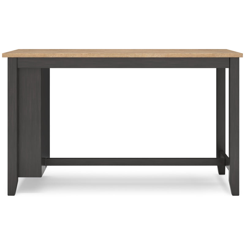 Signature Design by Ashley Gesthaven Counter Height Dining Table with Trestle Base D396-13 IMAGE 2