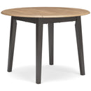 Signature Design by Ashley Gesthaven D396-15 Round Dining Room Drop Leaf Table IMAGE 1