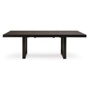 Signature Design by Ashley Neymorton D618-35 Rectangular Dining Room Butterfly Extension Table IMAGE 3