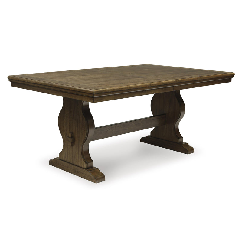 Benchcraft Sturlayne Dining Table with Trestle Base D787-35 IMAGE 2