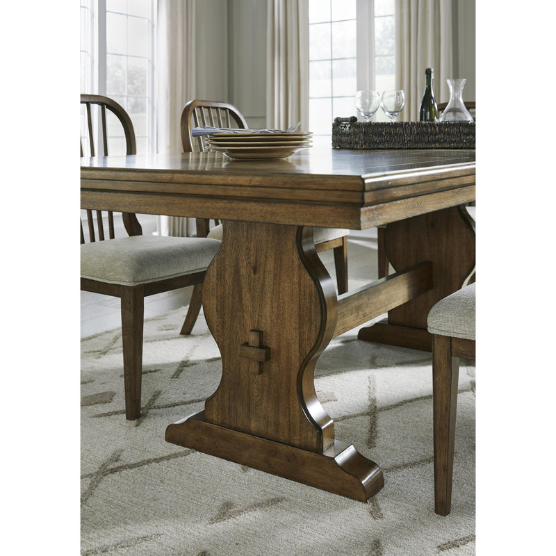 Benchcraft Sturlayne Dining Table with Trestle Base D787-35 IMAGE 9