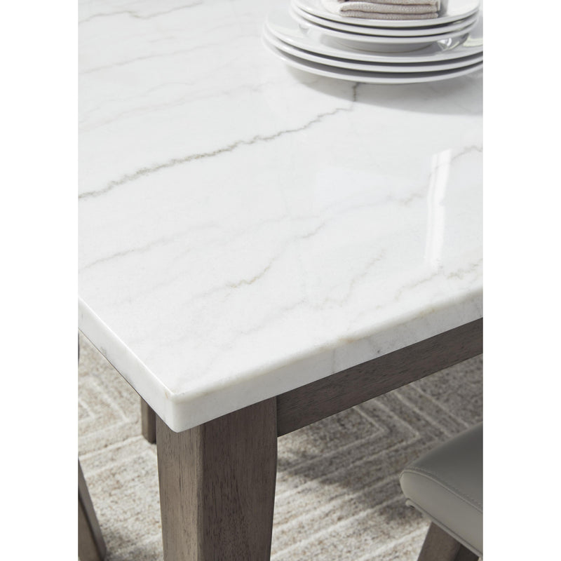 Signature Design by Ashley Loyaska Dining Table with Marble Top D789-125 IMAGE 6