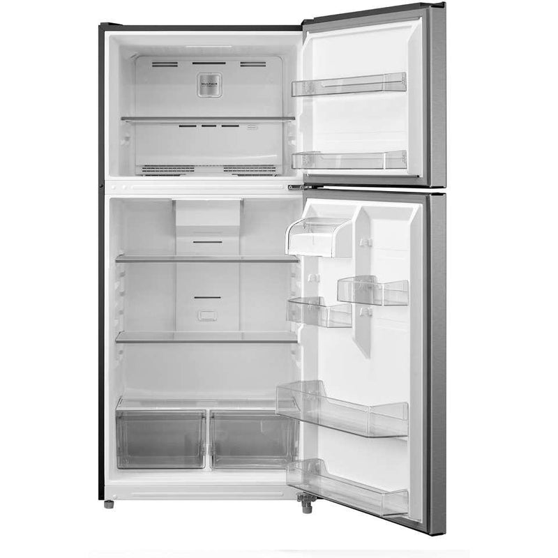 Midea 18 cu. ft. Top Freezer Refrigerator MRT18S3AST IMAGE 2