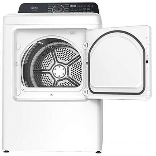 Midea 7.0 cu. ft. Electric Dryer with Smart Control MLTE45N4BWW IMAGE 2