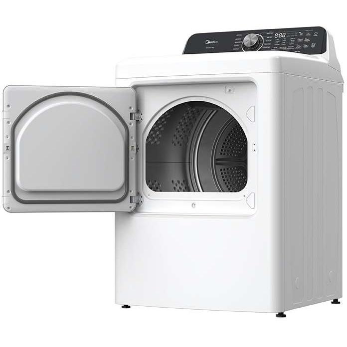 Midea 7.0 cu. ft. Electric Dryer with Smart Control MLTE45N4BWW IMAGE 3