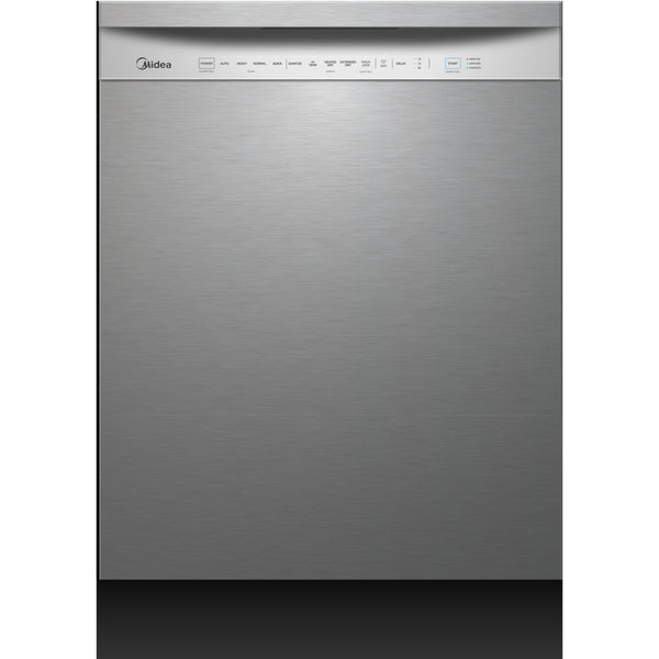 Midea 24-inch Built-in Dishwasher with Wi-Fi MDF24P1AST IMAGE 1