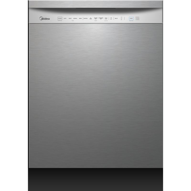 Midea 24-inch Built-in Dishwasher with Wi-Fi MDF24P1AST IMAGE 1