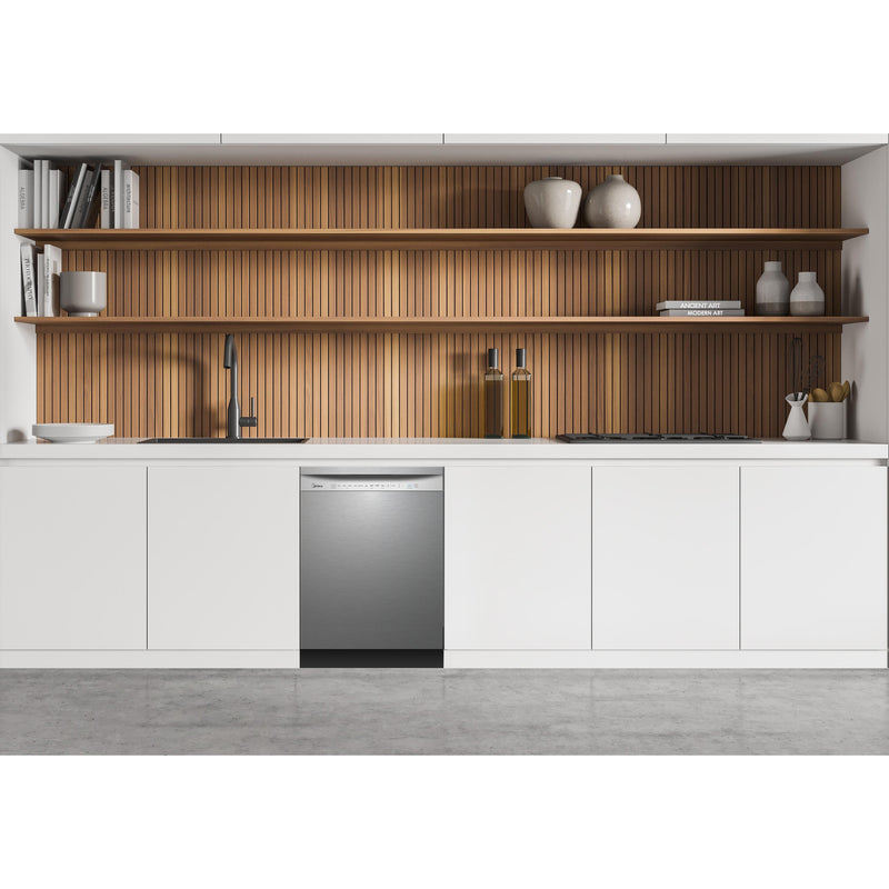 Midea 24-inch Built-in Dishwasher with Wi-Fi MDF24P1AST IMAGE 6