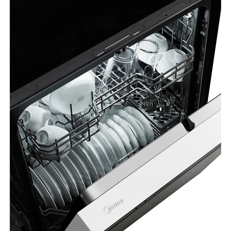 Midea 24-inch Built-in Dishwasher MDF24P2BWW IMAGE 4