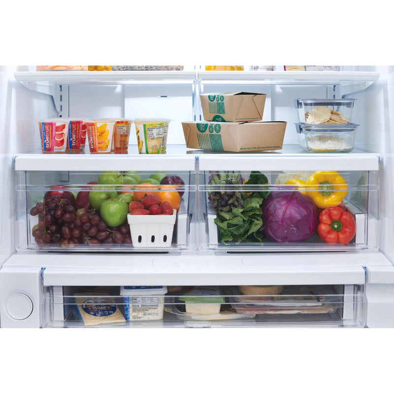 Frigidaire 36-inch, 28.8 cu. ft. Freestanding French 3-Door Refrigerator with Ice Maker FRFN2813AF IMAGE 6