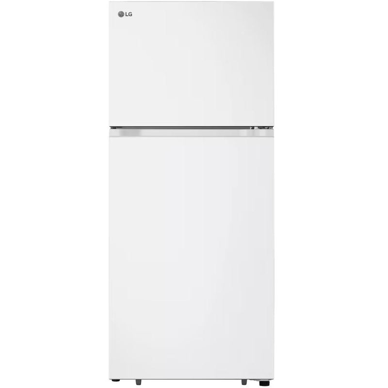 LG 27.5-inch, 17.5 cu. ft. Freestanding Top Freezer Refrigerator LT18S2100W IMAGE 1