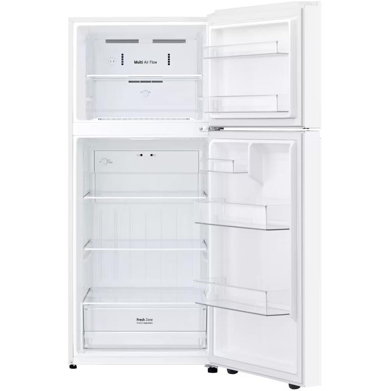 LG 27.5-inch, 17.5 cu. ft. Freestanding Top Freezer Refrigerator LT18S2100W IMAGE 2