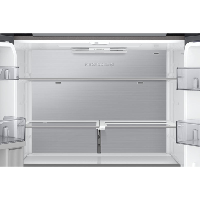  Samsung Bespoke 36-inch, 22.5 cu. ft. Counter Depth 4-Door Refrigerator with Beverage Center™ RF23DB960012AA IMAGE 12