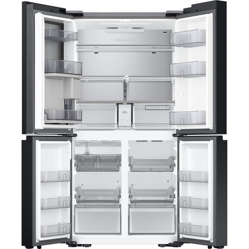  Samsung Bespoke 36-inch, 22.5 cu. ft. Counter Depth 4-Door Refrigerator with Beverage Center™ RF23DB960012AA IMAGE 4
