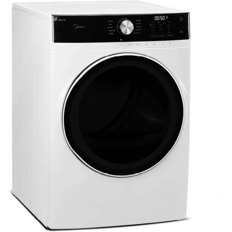 Midea 8.0 cu. ft. Electric Dryer with Sensor Dry Technologie MLE52N4AWW IMAGE 4