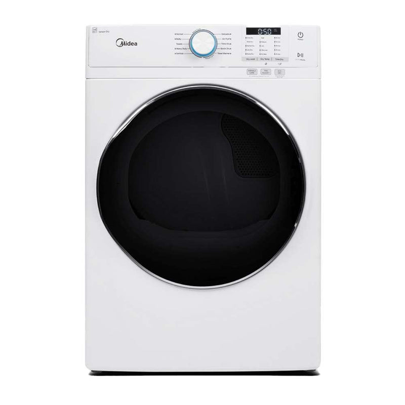 Midea 8.0 Cu. Ft. Front Load Dryer MLE52N5AWW IMAGE 1