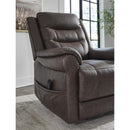 Signature Design by Ashley Oatman 1800412 Power Lift Recliner IMAGE 10