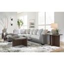  Benchcraft Clairette Court 31503S1 2 pc Sectional with Chaise IMAGE 3