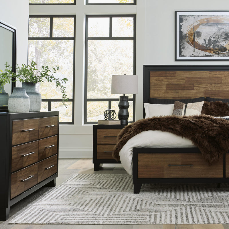 Signature Design by Ashley Kraeburn California King Panel Bed with Storage B496-58/B496-56S/B496-194 IMAGE 11