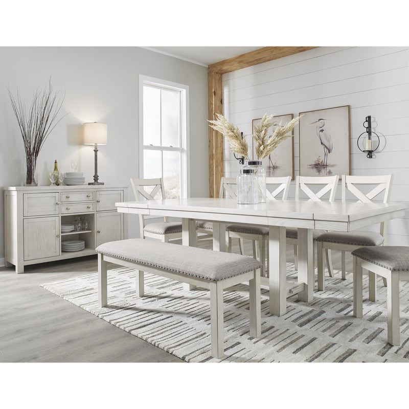 Signature Design by Ashley Robbinsdale Dining Table with Trestle Base D642-45 IMAGE 8