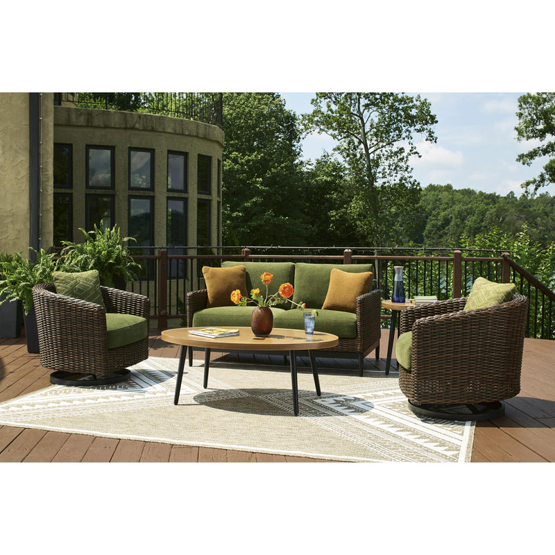 Signature Design by Ashley Outdoor Seating Loveseats P572-835 IMAGE 7