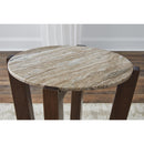 Signature Design by Ashley Tanidore T667-6 Round End Table IMAGE 5